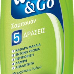 Σαμπουάν για Βαμμένα Μαλλιά Με Εκχύλισμα Ροδιού Wash & Go (400 ml)