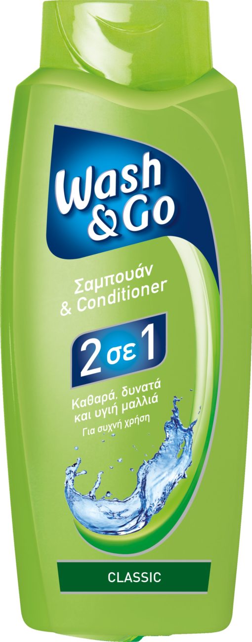 Σαμπουάν για συχνή χρήση Classic Wash & Go (700 ml)