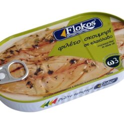 Σκουμπρί Φιλέτο σε Ελαιόλαδο Flokos (160 g)