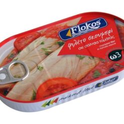 Σκουμπρί Φιλέτο σε Σάλτσα Τομάτας Flokos (160 g)