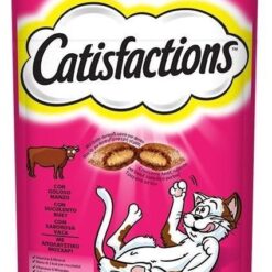 Σνακ για γάτες με Μοσχάρι Catisfactions (60 g)