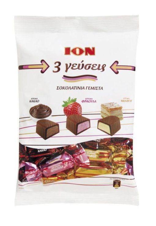 Σοκολατάκια 3 γεύσεις ΙΟΝ (270g)