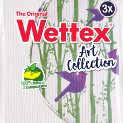 Σπογγοπετσέτα Καθαρισμού Wettex Art Collection (3 τμχ)