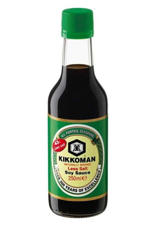 Σόγια Σως με Λιγότερο Αλάτι Kikkoman (250 ml)