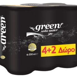 Σόδα κουτί Green (6x330 ml) 4+2 Δώρο