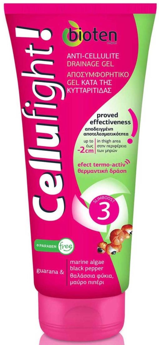 Τζελ Αποσυμφορητικό κατά της Κυτταρίτιδας Cellufight Bioten (200 ml)