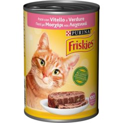 Τροφή για Γάτες Μοσχάρι Λαχανικά σε Πατέ Friskies (400 g)
