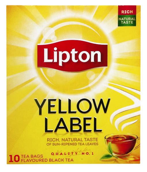 Τσάι Yellow Label Lipton (10 φακ x 1