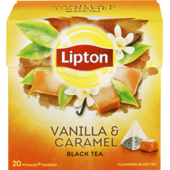 Τσάι Μαύρο Βανίλια Καραμέλα Lipton (20 πυραμίδες x 1