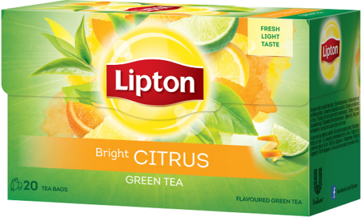 Τσάι Πράσινο Κίτρο Lipton (20 φακ x 1