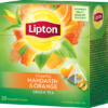 Τσάι Πράσινο Μανταρίνι Πορτοκάλι Lipton (20 πυραμίδες x 1