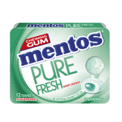 Τσίχλες Δυόσμος Pure Fresh Mentos (18 g)