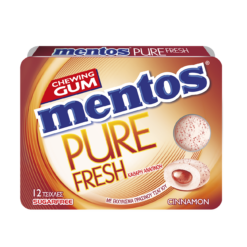 Τσίχλες με Γεύση Κανέλα Pure Fresh Mentos (18 g)