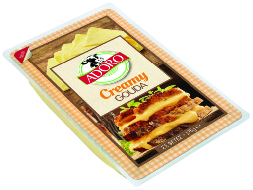 Τυρί Creamy Gouda σε Φέτες Adoro (175g)