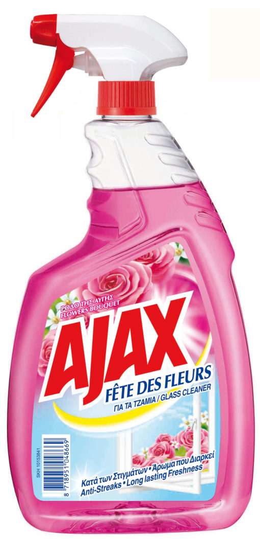 Υγρό Spray για τα Τζάμια Fete des Fleurs Ajax (750 ml)