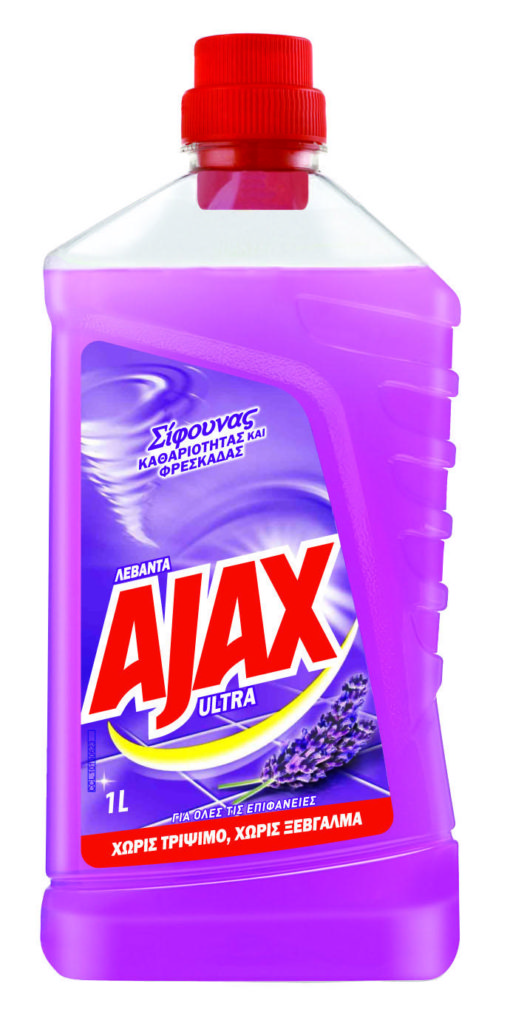 Υγρό Καθαριστικό Ultra Λεβάντα Ajax (1 lt)