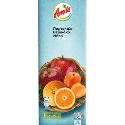 Φρουτοποτό Πορτοκάλι-Μήλο-Βερίκοκο Amita (1