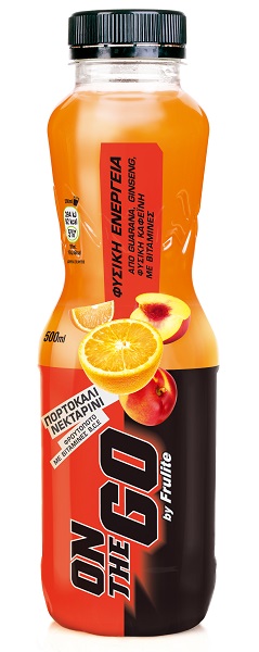 Φρουτοποτό Πορτοκάλι-Νεκταρίνι Frulite On The Go (500 ml)