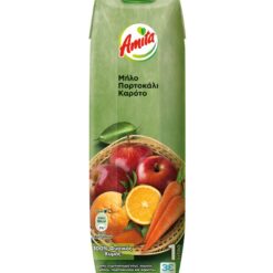 Φυσικός Χυμός Μήλο-Πορτοκάλι-Καρότο Amita (1 lt)