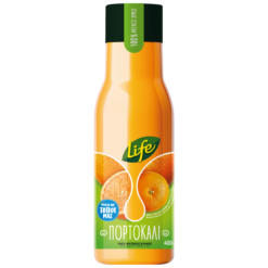 Χυμός Πορτοκάλι Life Fresh (400 ml)