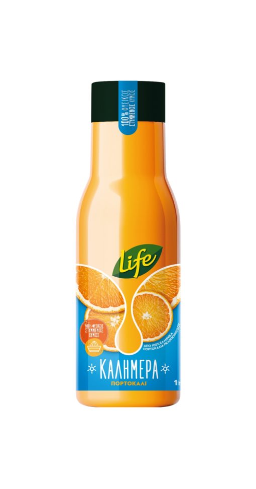 Χυμός Πορτοκάλι Life Καλημέρα (1 L)