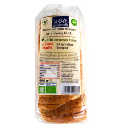 Ψωμί σε φέτες με Σπόρους Chia Sottolestelle (400g)