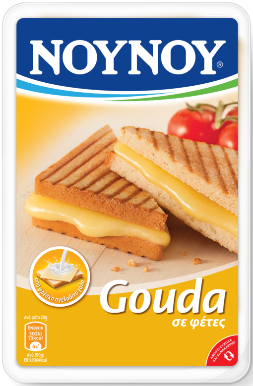 Τυρί Gouda σε φέτες NOYNOY (200g)