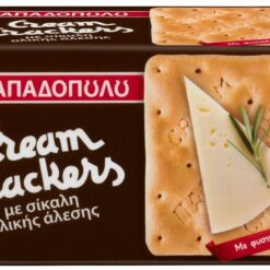 Cream Crackers με Σίκαλη Παπαδοπούλου (175 g)