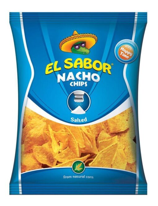 Nachos Natural Salted El Sabor (100 g)