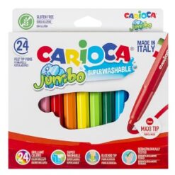 Μαρκαδόροι Carioca jumbo 6mm σετ 24 χρώματα (1 τεμ)