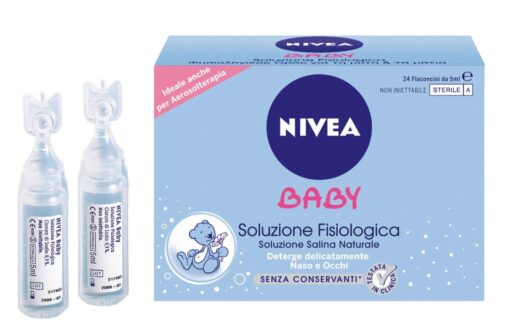 Φυσιολογικός Ορός για τη μύτη & τα μάτια Nivea Baby (24x5 ml)