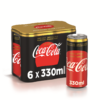 Coca-Cola Χωρίς Καφείνη Κουτί (6x330 ml)
