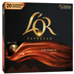 Espresso Κάψουλες Colombia L'OR (20τεμ)