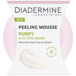 Peeling Mousse Καθαρισμού με Σπόρους Τσία Diadermine (75ml)