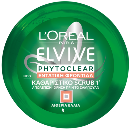Scrub Αντιπυτιριδικό Phytoclear Elvive L'Οreal (150 ml)