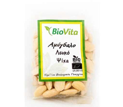 Αμύγδαλο Λευκό Ψίχα βιολογικό Biovita (150 g)