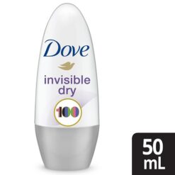 Αποσμητικό Roll On Invisible Dry Dove (2x50 ml) 1+1 Δώρο
