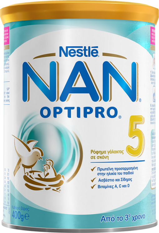 Γάλα σε Σκόνη NAN 5 Optipro Nestle (400g)