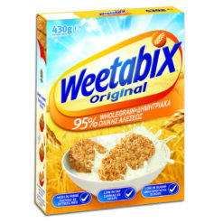 Δημητριακά Ολικής Άλεσης Weetabix (430 g)