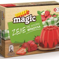 Ζελέ με Άρωμα Φράουλα Mac Magic (200g)