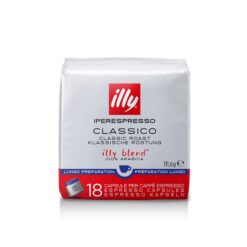 Κάψουλες espresso Lungo για μηχανή Iperespresso Illy (18 τεμ)