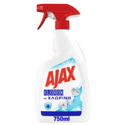 Καθαριστικό Spray Kloron Με Χλωρίνη Αντλία Ajax (750ml)
