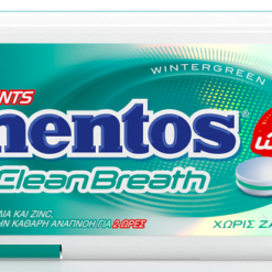 Καραμέλες Wintergreen Clean Breath Mentos (21g)
