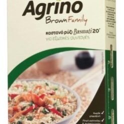 Καστανό Ρύζι Basmati Brown Family Agrino (500g)