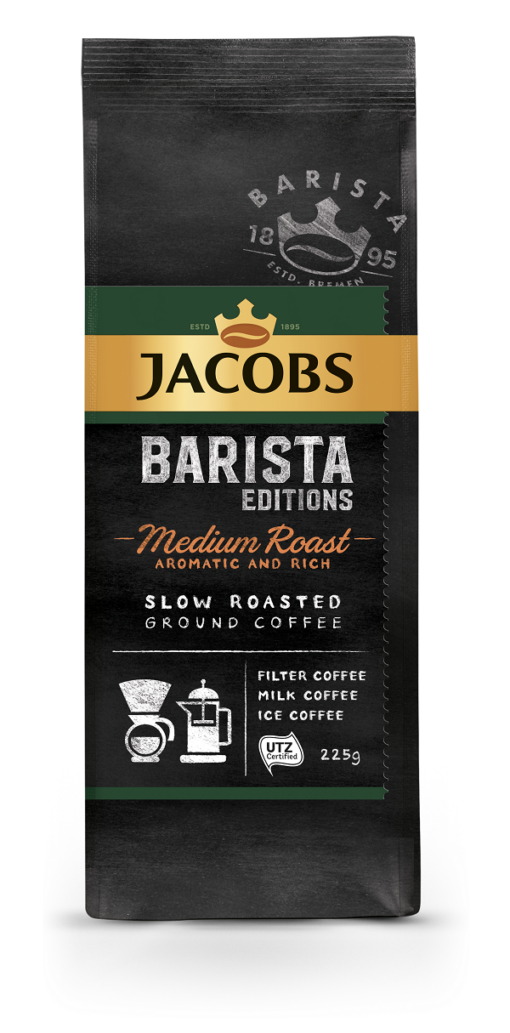 Καφές Φίλτρου Medium Roast Barista Editions Jacobs (225g)