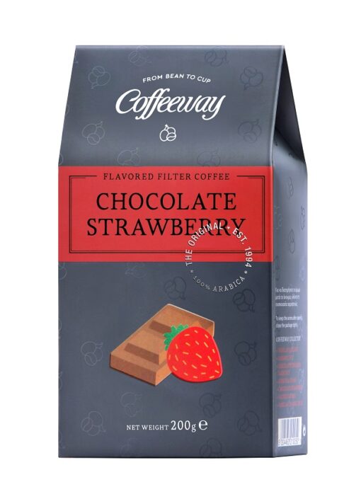 Καφές φίλτρου με άρωμα σοκολάτα-φράουλα Coffeeway (200 g)