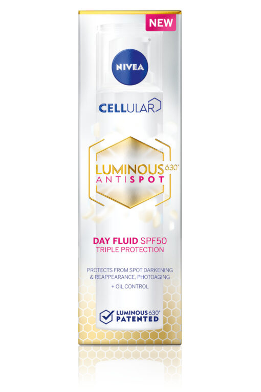 Κρέμα Ημέρας κατά των Κηλίδων με SPF50 Cellular Luminous630 Nivea (40ml)