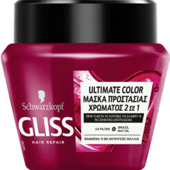 Μάσκα Μαλλιών για Βαμμένα Μαλλιά Ultimate Color Gliss (300ml)