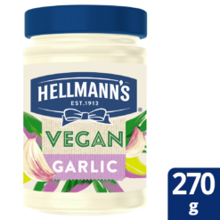 Μαγιονέζα Vegan με Σκόρδο Hellmann's (270g)