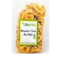 Μπανάνα Chips με Μέλι βιολογικά Biovita (200 g)
